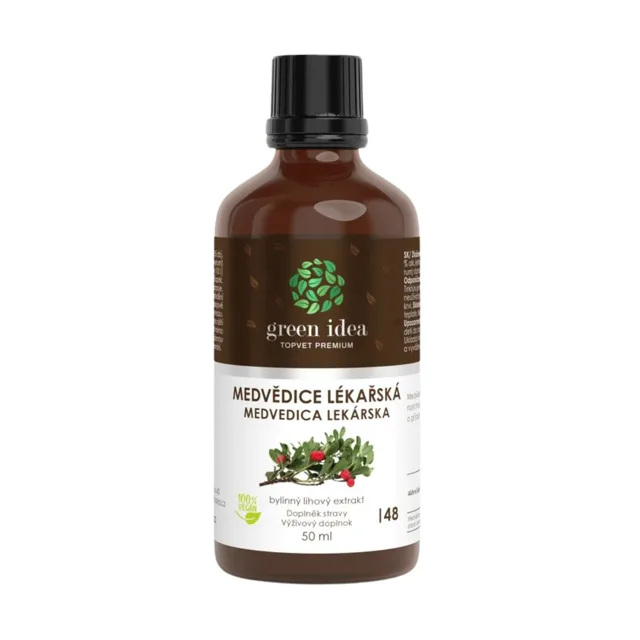 Medvědice lékařská tinktura – kapky 50 ml – Green idea