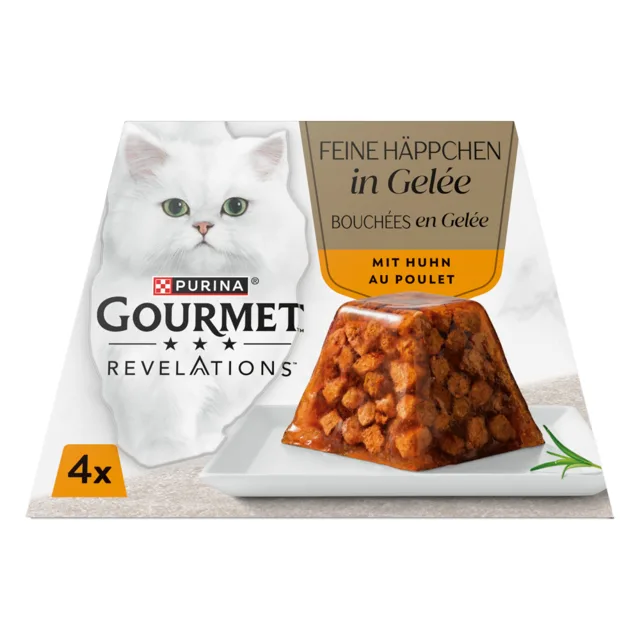 Megabalení Gourmet Revelations 48 x 57 g - kuře, losos v želé
