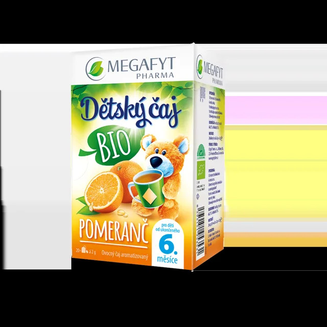 Megafyt BIO Dětský čaj pomeranč 20x2 g
