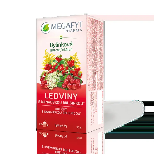 Megafyt Bylinková lékárna Ledviny s kanadskou brusinkou 20 x 1.5 g