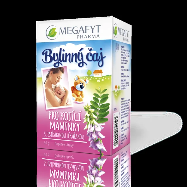 Megafyt Bylinný čaj pro kojící matky s jestřabinou lék. 20 x 1.5 g