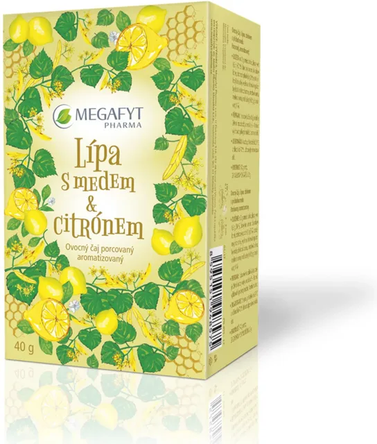 Megafyt čaj Lípa s medem & citrónem