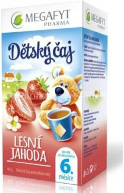 Megafyt Dětský čaj Lesní jahoda 2 x 20g