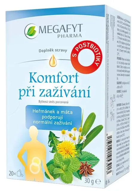 Megafyt Komfort při zažívání 20 x 1.5 g