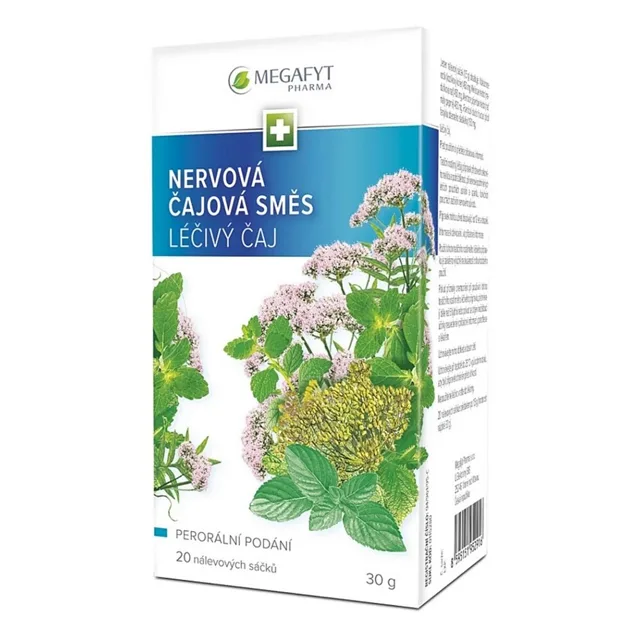 MEGAFYT Nervová čajová směs 20 sáčků I