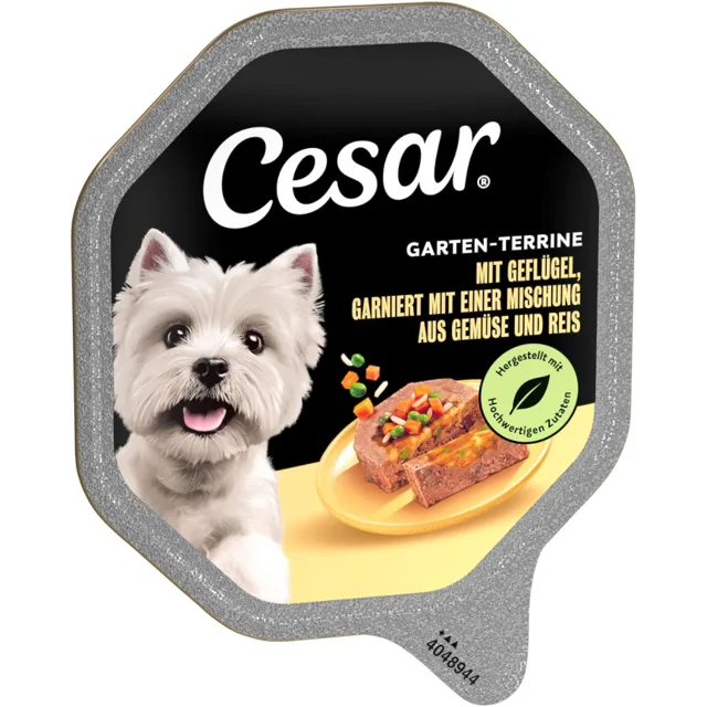 Megapack Cesar mistička 28 x 150 g - drůběží, zelenina a rýže