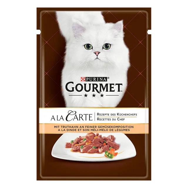 Megapack Gourmet A la Carte kapsičky 52 x 85 g - pstruh se zeleninou