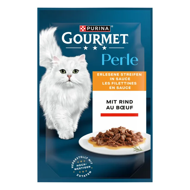 Megapack Gourmet Perle kapsičky 52 x 85 g - hovězí