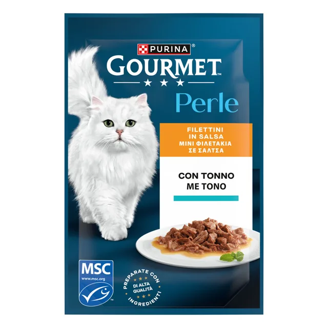 Megapack Gourmet Perle kapsičky 52 x 85 g - tuňák