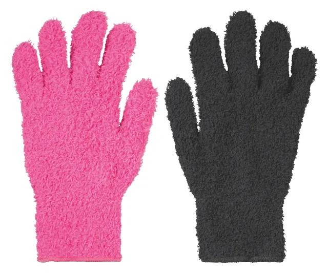 Melírovací rukavice Sibel Bleach Gloves Blenders Pink  a  Black - 2 ks + dárek zdarma