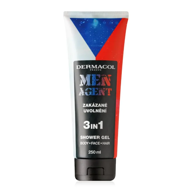 MEN AGENT  Zakázané uvolnění sprchový gel 3v1 Dermacol - Oficiální e-shop Dermacol