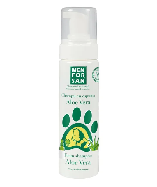 Menforsan pěnový šampon s Aloe Vera pro kočky, 200 ml | P53747