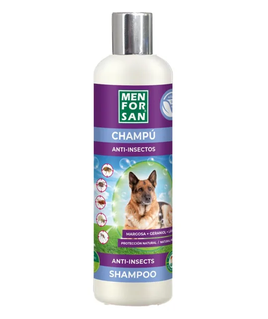 Menforsan přírodní repeletní šampon pro psy s nimbovým olejem 300ml | P2639
