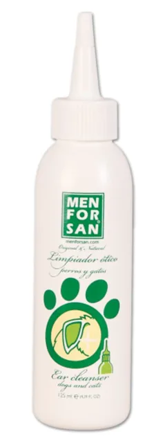 Menforsan pro vnější čištění uší pro psy a kočky, 125 ml | P2652