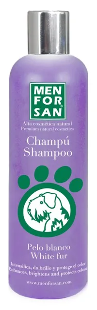 Menforsan Šampon Pro Zesvětlení Bílé Srsti Pro Psy - 300ml