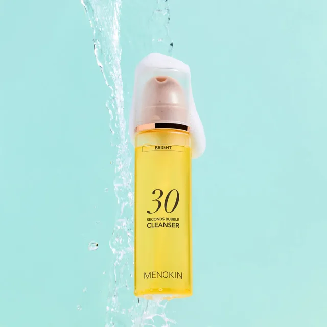 MENOKIN - 30 Seconds Bubble Cleanser Bright - 30sekundový, bublinkový, rozjasňující cleanser pro každodenní použití - 150 ml