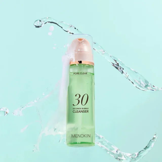 MENOKIN - 30 Seconds Bubble Cleanser Pore Clear - 30sekundový, bublinkový cleanser pro hloubkové čistění pórů - 150 ml