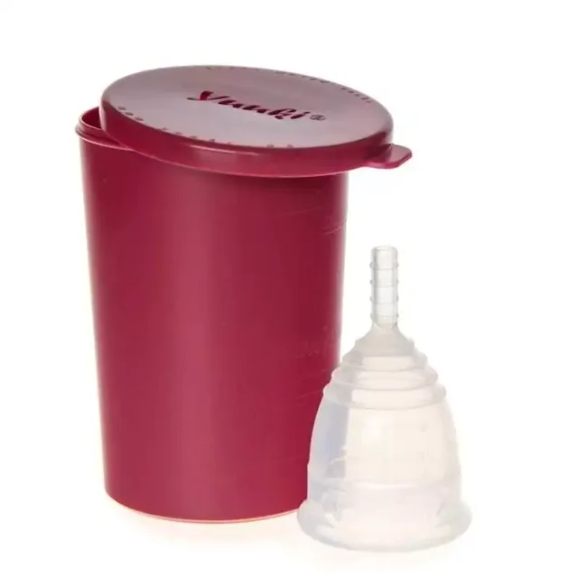 Menstruační kalíšek malý + sterilizační kelímek (Classic) Yuuki