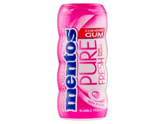 Mentos Pure Fresh Bubble Fresh žvýkačka 15 ks 30 g
