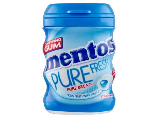 Mentos Pure Fresh Fresh Mint žvýkačka 30 ks 60 g