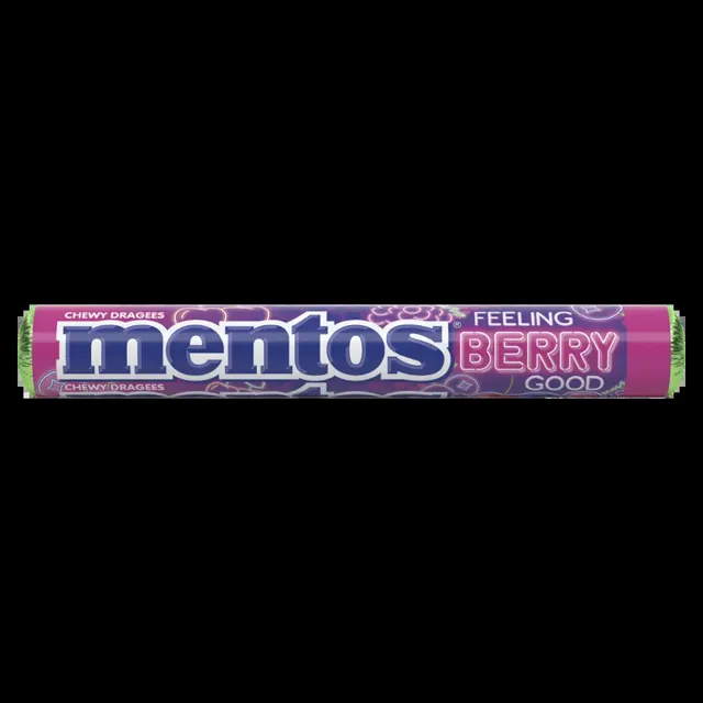 Mentos Žvýkací bonbony s náplní Berry Good
