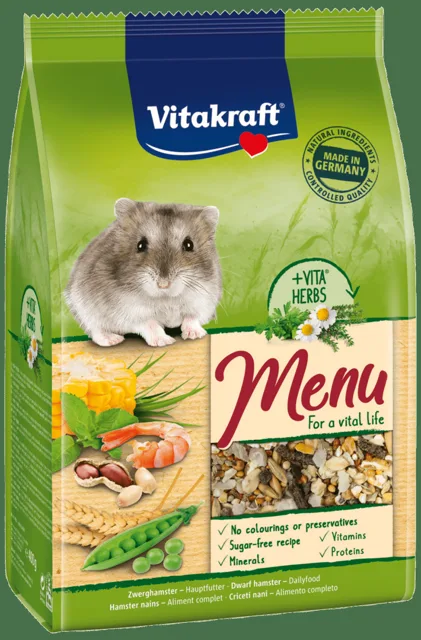 Menu VITAKRAFT Dwarf Hamster 400g