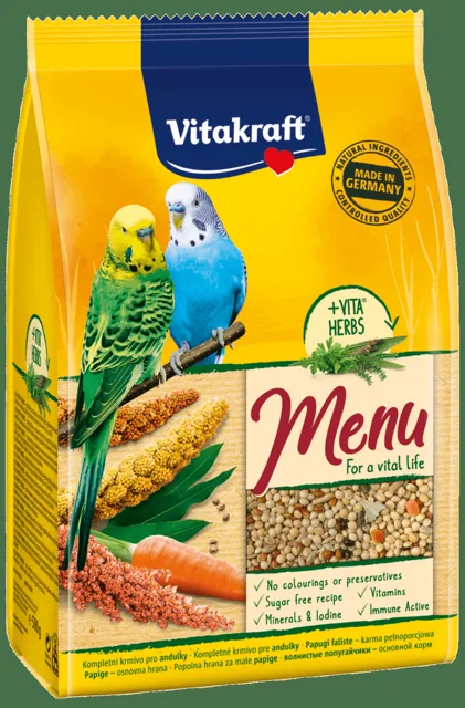 Menu Vitakraft Vital andulka 500g