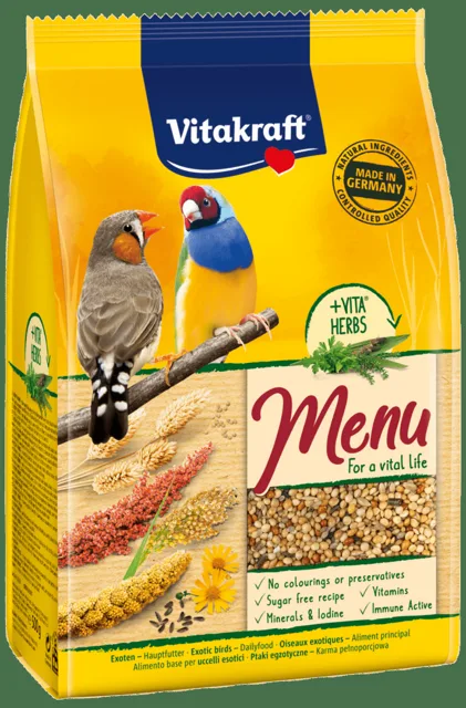 Menu Vitakraft Vital drobný exot 500g