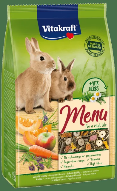 Menu Vitakraft Vital Rabbit 3kg