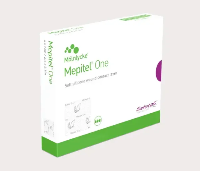 Mepitel One silikonové sterilní kontaktní krytí 8 x 10cm 5 ks