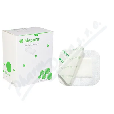 Mepore 9x10 cm, 50 ks, samolepící absorpční krytí, steril