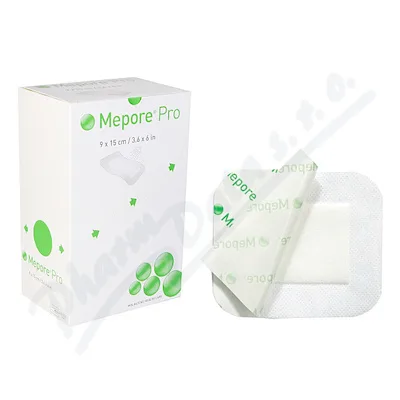 Mepore 9x15 cm, 50 ks, samolepící absorpční krytí, steril