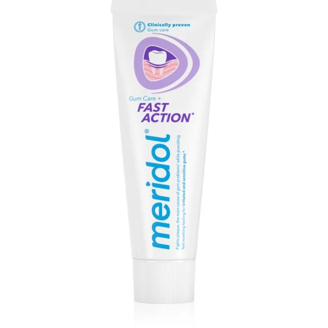 Meridol Fast Action zubní pasta pro ochranu dásní pro citlivé zuby 75 ml