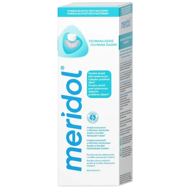Meridol ústní voda bez alkoholu 400 ml