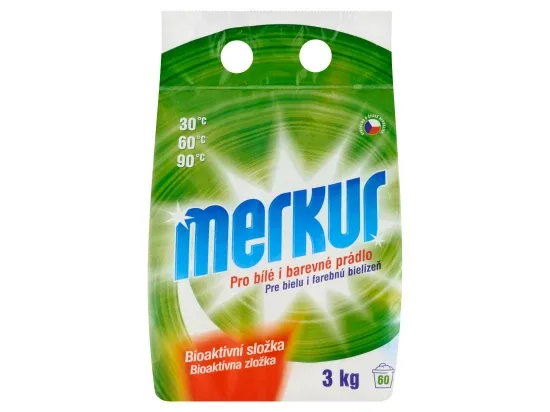 Merkur univerzální prací prostředek pro bílé i barevné prádlo 60 PD