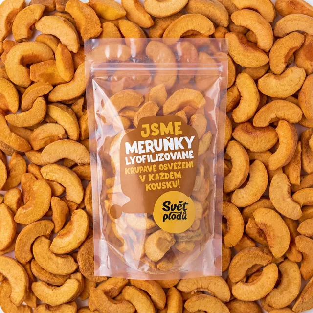 Meruňky lyofilizované váha 100g