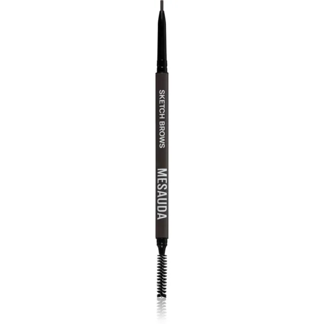 Mesauda Sketch Brows automatická tužka na obočí s kartáčkem odstín 104 Dark 0.09 g