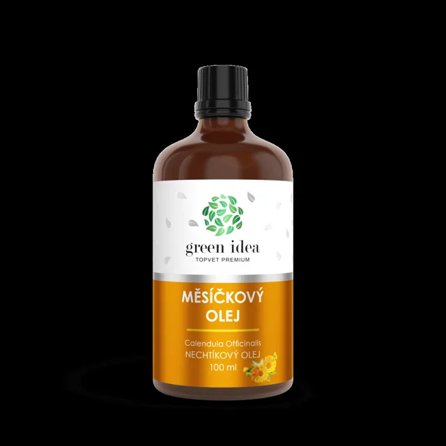 Měsíčkový bylinný olej 100 ml – Green idea