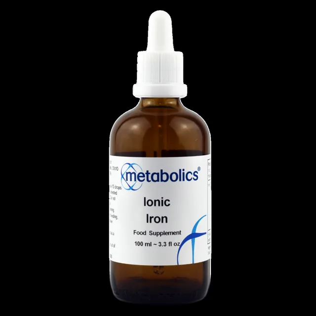 Metabolics ŽELEZO - IONIC IRON - iontové železo, kapky 100 ml