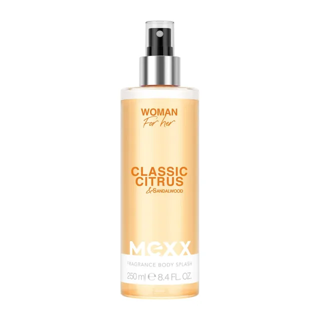 MEXX WOMAN Body Mist, lehký, květinově svěží tělový sprej 250ml (poškozený aplikátor )