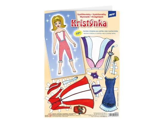 MFP vystřihovánky Kristýnka 1 ks