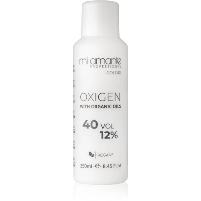 Mi Amante Professional Colori Oxigen With Organic Oils aktivační emulze pro profesionální použití 12% 40 Vol. 250 ml