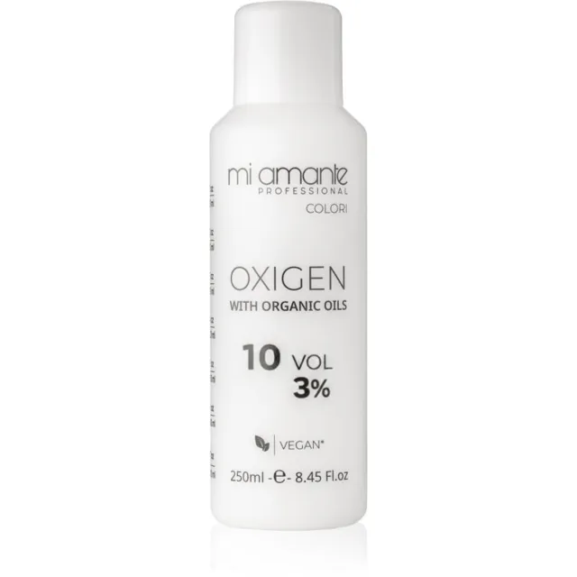 Mi Amante Professional Colori Oxigen With Organic Oils aktivační emulze pro profesionální použití 3% 10 Vol. 250 ml