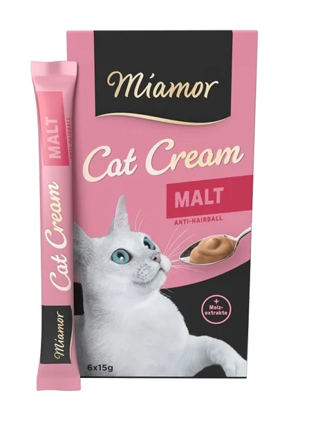 MIAMOR Cat Cream 6 x 15 ml se sladem