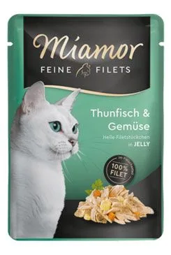Miamor Cat Filet Kapsa Tuňák Zelenina V želé 100g
