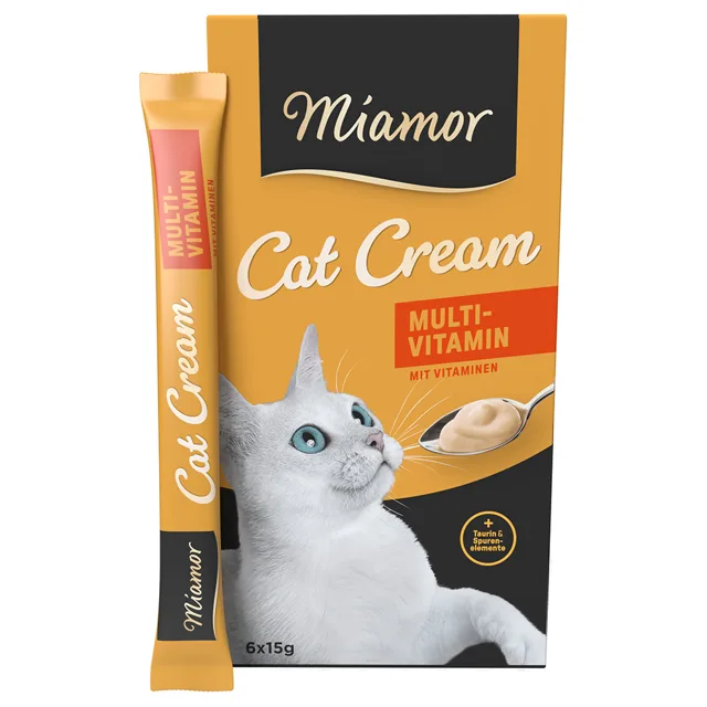 Miamor Cat Snack Multi-Vitamin Cream - Výhodné balení: 60 x 16 g