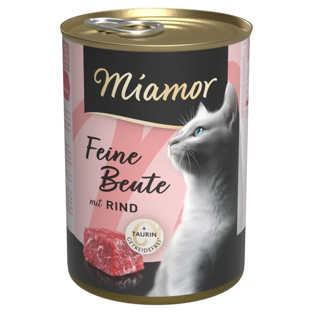 Miamor Feine Beute 12 ks (12 x 400 g) - masový koktejl