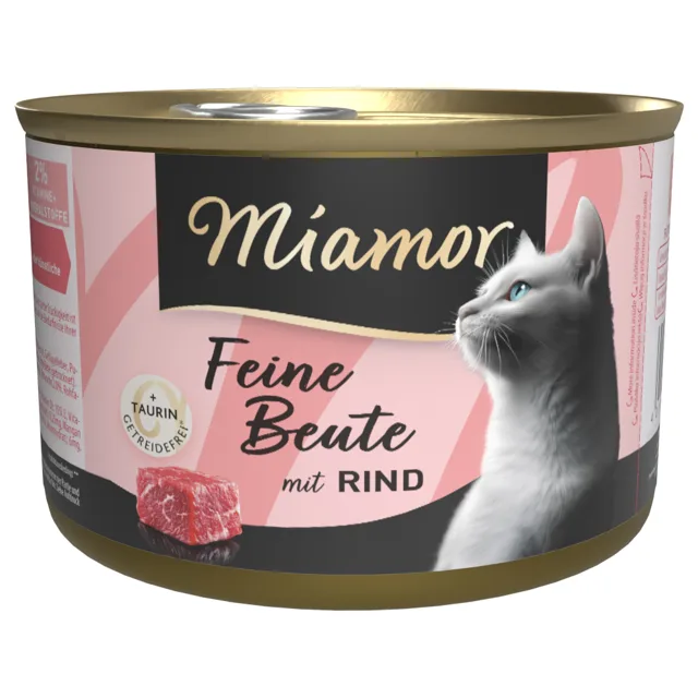 Miamor Feine Beute 24 ks (24 x 185 g) - masový koktejl