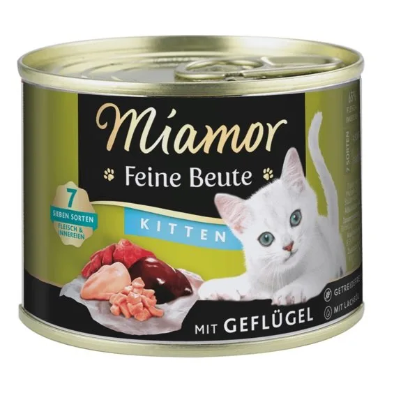 MIAMOR Feine Beute Kitten Poultry 185g