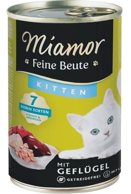 MIAMOR Feine Beute Kitten Poultry 400g